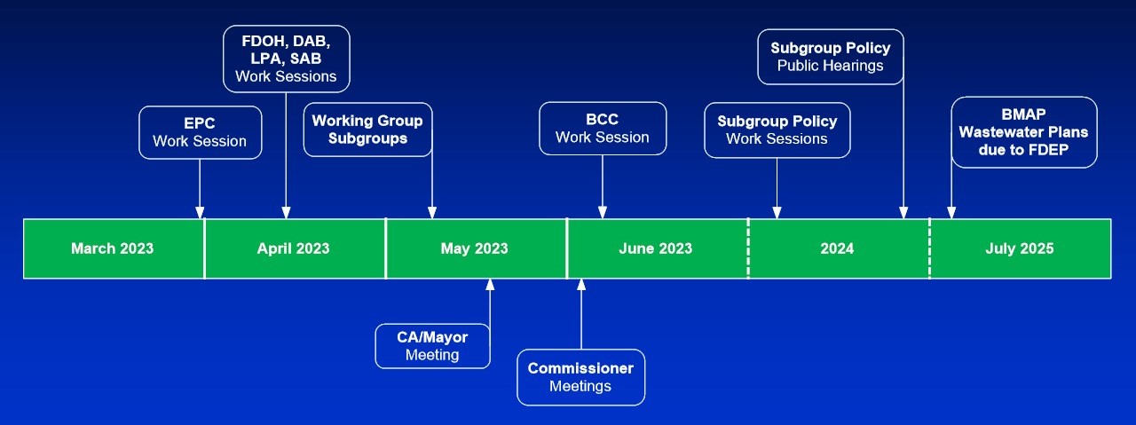 Anticipated Policy Process Timeline