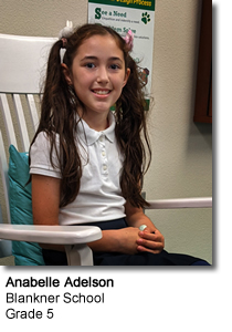 Anabelle Adelson - Blankner School - Grade 5