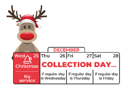 Christmas collection days