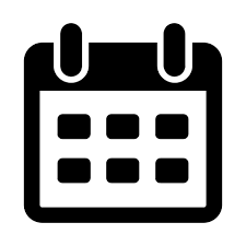 ícono de calendario